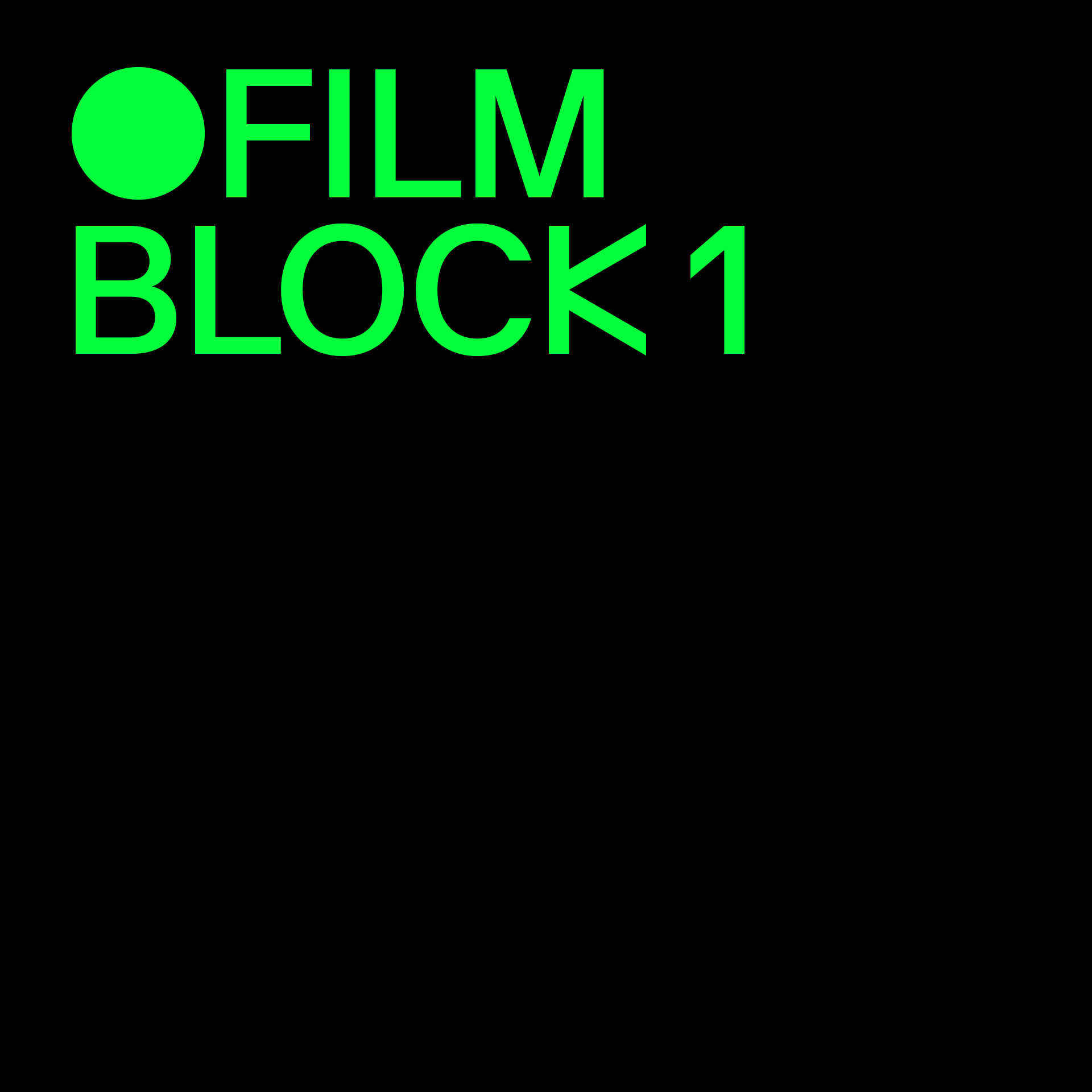 Vorschau für OPENING & FILMBLOCK 1